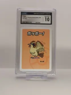 Pidgey Playing Cards 2019 Old Maid Japanese CGC 10 Pokemon - Image 1