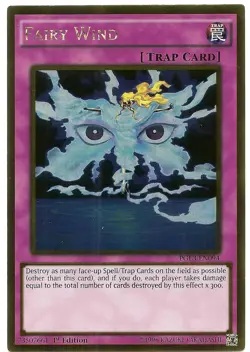 Fairy Wind PGL3-EN094 Gold Rare Yu-gi-oh Card 1st Edition New - Image 2