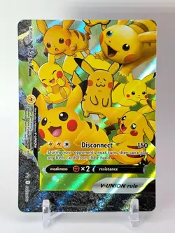 Pikachu V-Union Promo SWSH: Sword & Shield Promo Cards SWSH141 NM - Image 1