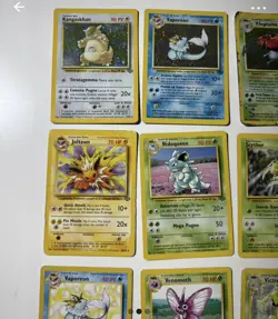 Set Pokemon Jungle 43/64 Set Lotto Semi Completo Rare Card Carte Set Holo - Image 4