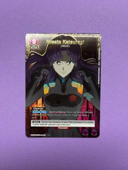 Misato Katsuragi - Union Arena Evangelion Card - UE15BT-EVA-1-046 (R*) - Image 1