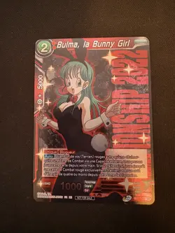 Bulma Bunny Girl BT10-011 SR Championship 2022 Dragon Ball Super Card - Image 1