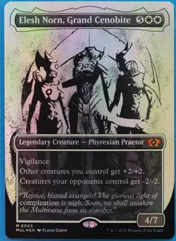 Elesh Norn, Grand Cenobite (3) FOIL Multiverse Legends NM CARD (510676) ABUGames - Image 1