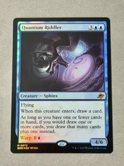 Quantum Riddler MTG Edge of Eternities Foil NM - Image 1