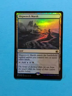 FOIL Shipwreck Marsh / Schiffswrack-Morast # MID Magic MTG - Image 1