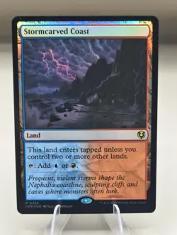 Stormcarved Coast 285 MTG Magic The Gathering Free Shipping! - Image 1