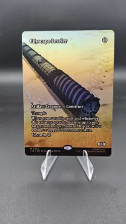 2025 MTG Avatar The Last Airbender Cityscape Leveler Eternal-Legal Foil M 0053 - Image 1