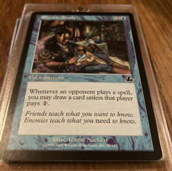 MTG Rhystic Study Prophecy (PCY) Regular Near Mint NM near mint Magic Gathering - Image 3
