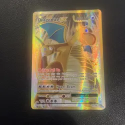 Pokemon TCG XY Evolutions Dragonite EX Full Art Ultra Rare Card 106/108 Holo - Image 1