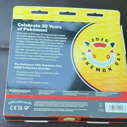 Pokemon Phantasmal Flames 2026 Day Set Booster Packs & Pikachu Promo Card - Image 2