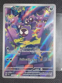 Pokemon TCG SV-Temporal Forces Gastly 177 & Haunter 027 (MEP Black Star Promo)Nm - Image 2