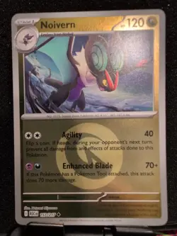 Pokemon TCG Noivern 157/217 Ascended Heroes Reverse Holo NM Pack Fresh - Image 2