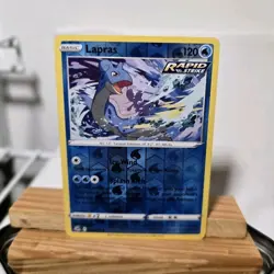 Pokemon Lapras 054/264 Fusion Strike Reverse Holo Rapid Strike 120 HP Basic Eng. - Image 1