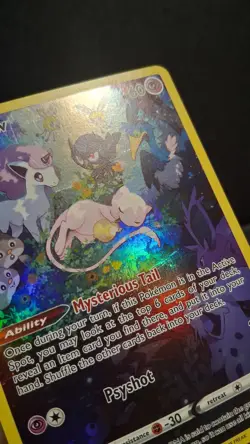 Mew GG10/GG70 Crown Zenith: Galarian Gallery Holo LP Pokemon - Image 2