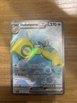 Pokemon TCG Dudunsparce EX Full Art 178/159 Journey Together Holo Ultra Rare - Image 1