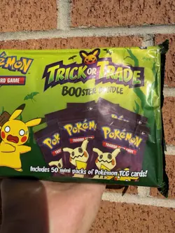 Nintendo Pokemon TCG Trick or Trade BOOster Bundle - 50 Packs 820650855306 - Image 3