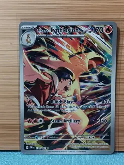 Pokemon Ethan's Typhlosion Illustration Destined Rivals Series, IR 190/182 - Image 1