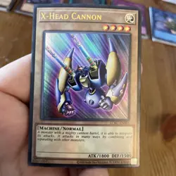 X-Head Cannon LCKC-EN005 ULTRA RARE Unlimited Near Mint! +Bonus FREE SHIPPING! - Image 1