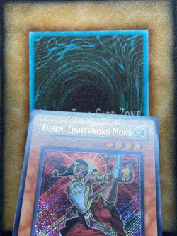 Yugioh Ehren, Lightsworn Monk LODT-EN082 Secret Rare 1st Ed MP - Image 2