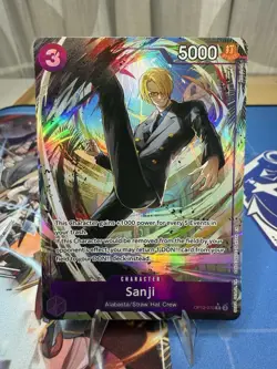 Sanji R Alt Art OP12-070 Legacy of the Master One Piece TCG English Near Mint - Image 1