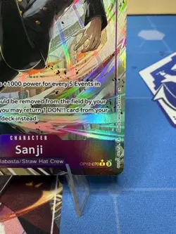 Sanji R Alt Art OP12-070 Legacy of the Master One Piece TCG English Near Mint - Image 4