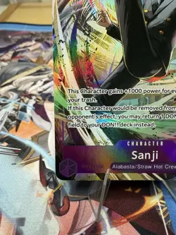 Sanji R Alt Art OP12-070 Legacy of the Master One Piece TCG English Near Mint - Image 5