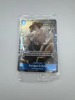 Sealed One Piece TCG Portgas D Ace P-074 Tin Set Vol 2 Promo English - Image 1
