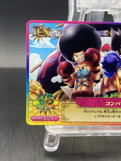 Monkey D. Luffy One Piece Berry Match IC Japanese Holo Rare BANDAI IC5-55 - Image 2