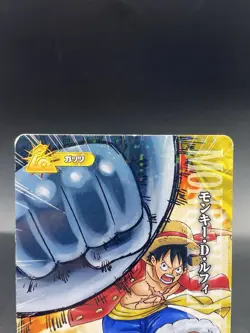 Monkey D. Luffy One Piece Berry Match IC Japanese Holo Rare BANDAI IC2-02 - Image 2