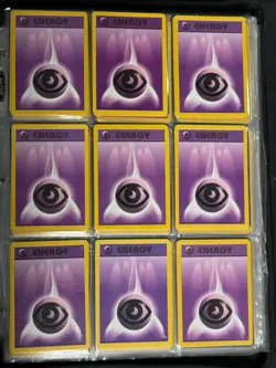 Original Pokemon Card (lot of 66) Psychic Energy 101/102 Base Set Regular - Image 1