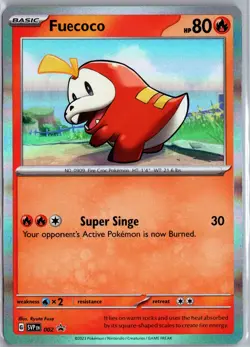 Pokemon Fuecoco SV: Scarlet & Violet Promo Cards #002 - Image 1