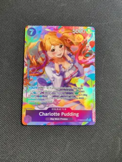 Charlotte Pudding PRB02-010 SR Alt Art One Piece Card Game - Image 1