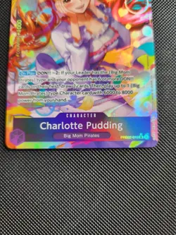 Charlotte Pudding PRB02-010 SR Alt Art One Piece Card Game - Image 3