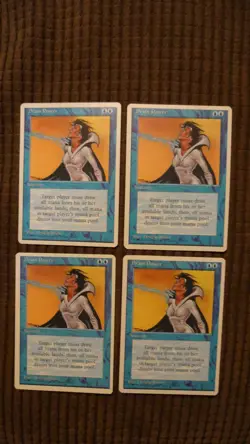 Magic: the Gathering / MtG Drain Power x4 Fourth Edition - Image 1