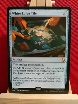 White Lotus Tile - Avatar: The Last Airbender - Mythic - NM - MTG - Image 1