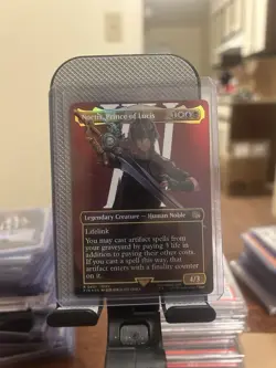 Noctis, Prince of Lucis (Borderless) Final Fantasy Foil MTG - Image 1