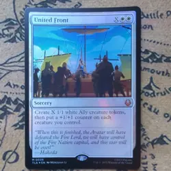 FOIL UNITED FRONT mtg NM The Last Airbender 1 Mythic - Image 1