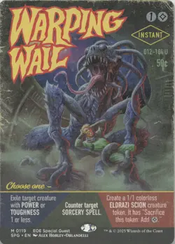 Warping Wail (Showcase) M Special Guests 119 - LP MTG - Image 1