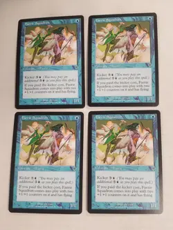 MTG Playset 4x Faerie Squadron (Invasion/Blue/C) - BGM - Image 1