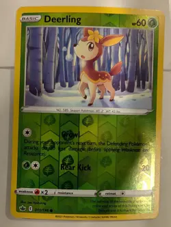 Deerling 011/198 Chilling Reign Pokemon Reverse Holo Foil Rare Nice! - Image 1