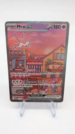 Mew ex SVP 053 Pokemon TCG Scarlet Violet 151 Black Star Promo Full Art | NM - Image 1