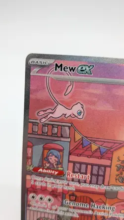 Mew ex SVP 053 Pokemon TCG Scarlet Violet 151 Black Star Promo Full Art | NM - Image 2