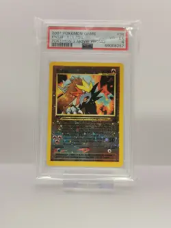 2001 POKEMON GAME MOVIE POKEMON 3 MOVIE PROMO #34 ENTEI-REVERSE FOIL PSA 4 - Image 1