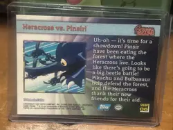 Pokemon Screen Snaps Heracross Vs Pinsir Holo TV Animation Edition - Image 2