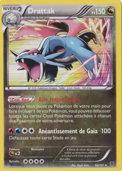 Drattak Holo - N&B:Explosion Plasma - 64/101 - Carte Pokemon Francaise - Image 1