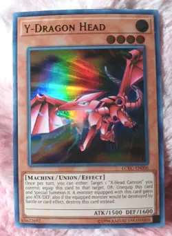Y-Dragon Head LCKC-EN006 Yu-Gi-Oh! Legendary Collection Kaiba Unlimited - Image 1