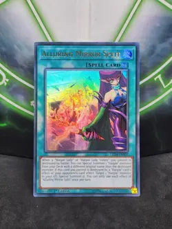 Yugioh Alluring Mirror Split LED4-EN003 Ultra Rare 1st Edition NM - Image 1