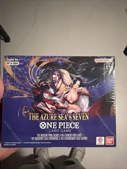 ONE PIECE CARD GAME THE AZURE SEA'S SEVEN BOOSTER BOX OP14 ENGLISH Sealed - Image 1