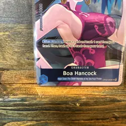 One Piece CCG 2022 Boa Hancock Box Topper Foil OP02-059 NM English Alt Art Card - Image 4