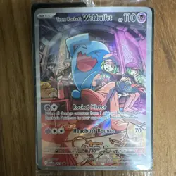 Pokemon Team Rocket's Wobbuffet 203 SV Promo Scarlet & Violet Holo Basic Card - Image 1